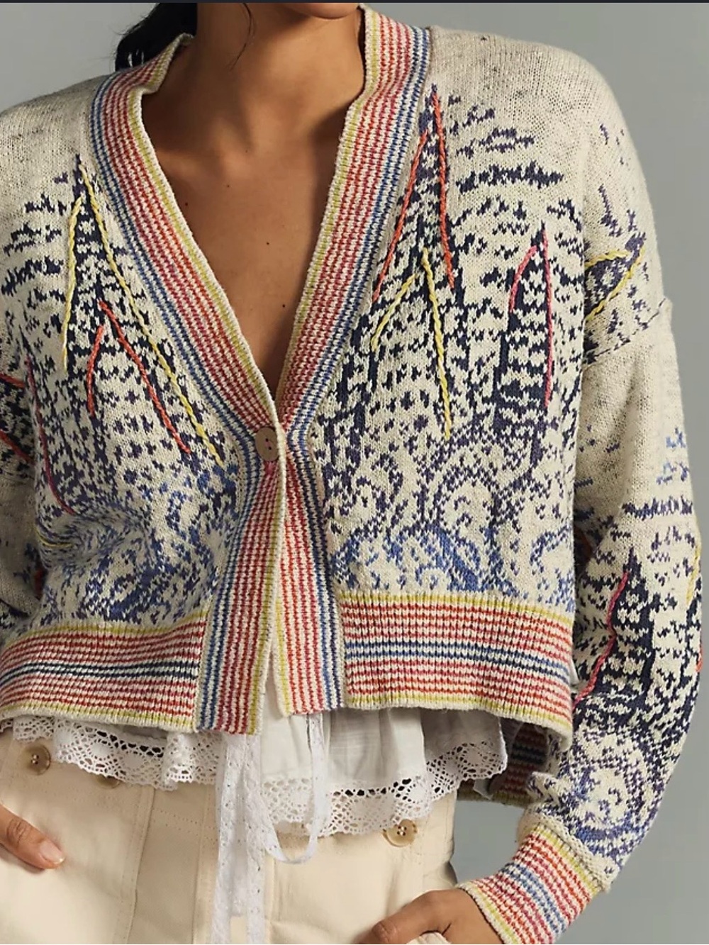 Pilcro Anthropologie Cardigan